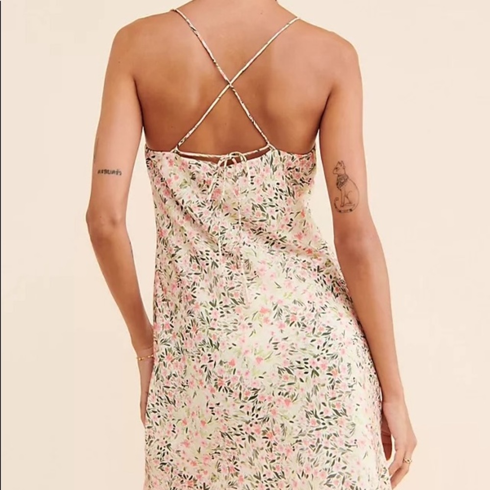 Floral Slip Mini Dress - Picture 3 of 10
